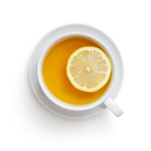 lemon tea is healthy and refreshing