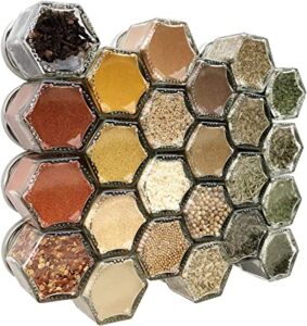 hexagon spice rack great gift for food lovers