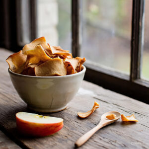 How Retirees Can Reduce Food Waste and Save Money - apple peel crisps