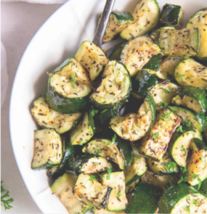 Air Fryer Zucchini