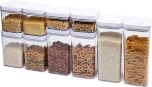 clear containers