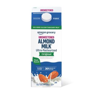 healthy food swaps - Use unsweetened almond or oat milk instead of whole milk